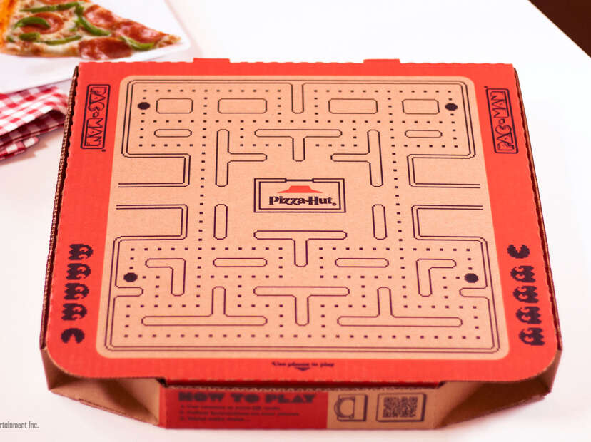 You Can Play Pac-Man on Pizza Hut’s New Boxes